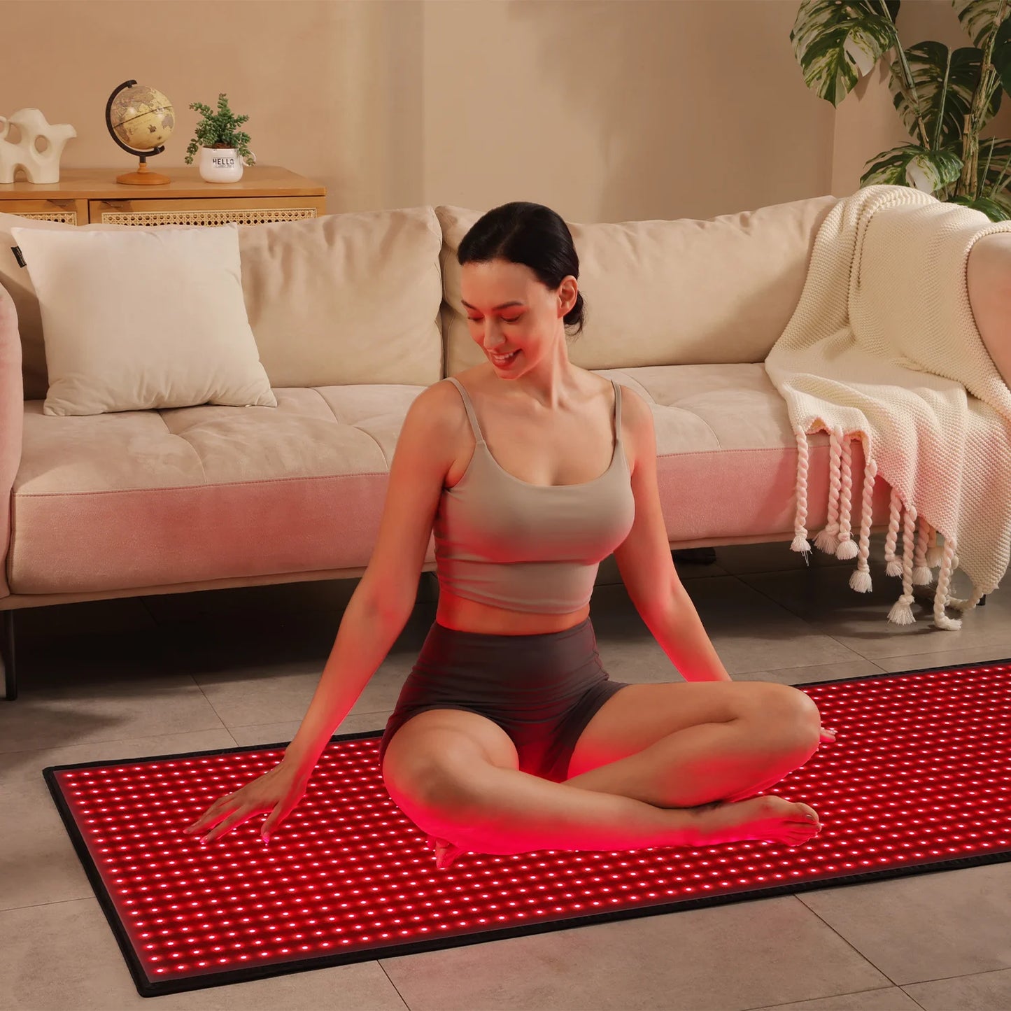 Full Body Red & Far Infrared Light Therapy Mat