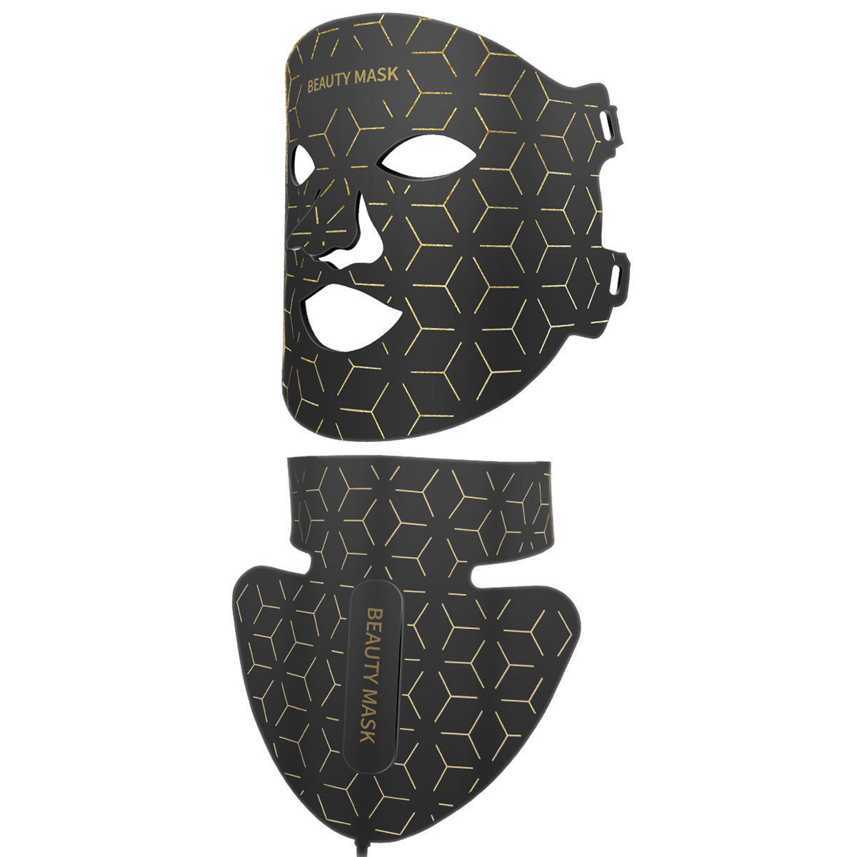 Silicone LED Facial Mask with Neck Coverage