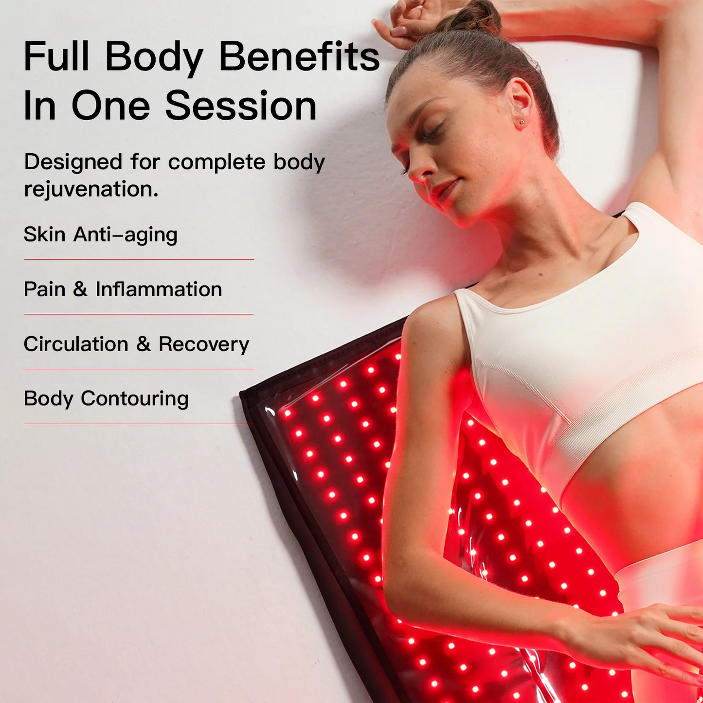Red Light Therapy Sleeping Bag Blanket