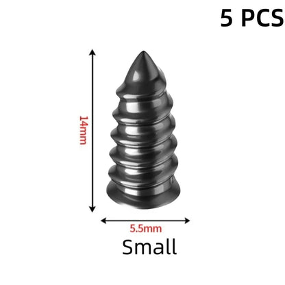 New Tire Repair Tool Black Soft Rubber Nail Vacuum Tyre Nails Self-Tapping Screw Tire Puncture Repair Car Motorcycle Repair