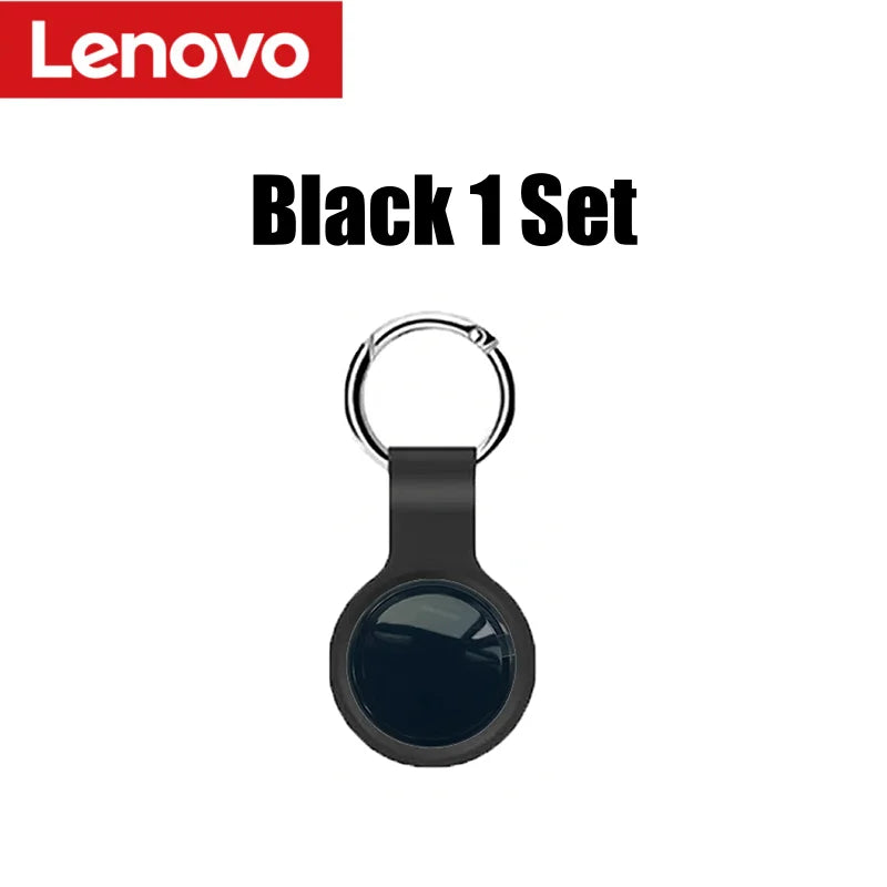 Lenovo Mini Bluetooth 5.0 Tracker GPS AntiLost Device Round - Pet Kids Bag Wallet Tracking Finder Locator Air Tag Smart Home