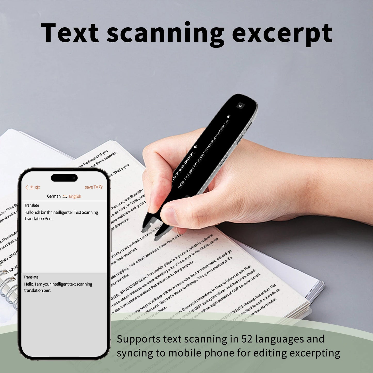 Translation Pen Reading Pen for Dyslexia 142 Translator Pen Language Translator Device Pen Language ﻿Pen Scan to Text Scanner