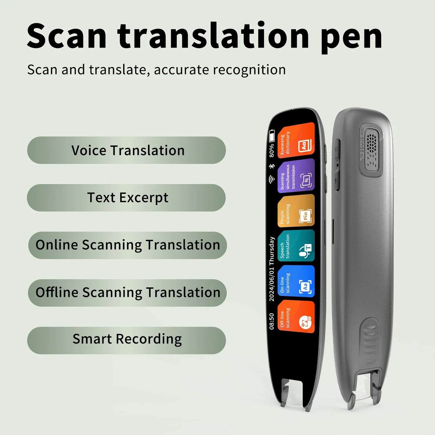 Translation Pen Reading Pen for Dyslexia 142 Translator Pen Language Translator Device Pen Language ﻿Pen Scan to Text Scanner