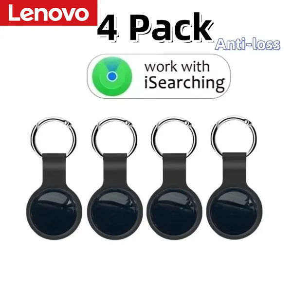Lenovo Mini Bluetooth 5.0 Tracker GPS AntiLost Device Round - Pet Kids Bag Wallet Tracking Finder Locator Air Tag Smart Home
