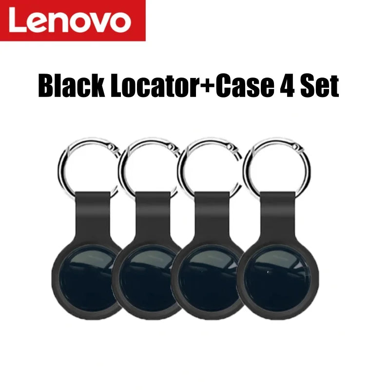 Lenovo Mini Bluetooth 5.0 Tracker GPS AntiLost Device Round - Pet Kids Bag Wallet Tracking Finder Locator Air Tag Smart Home