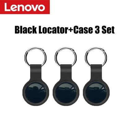 Lenovo Mini Bluetooth 5.0 Tracker GPS AntiLost Device Round - Pet Kids Bag Wallet Tracking Finder Locator Air Tag Smart Home